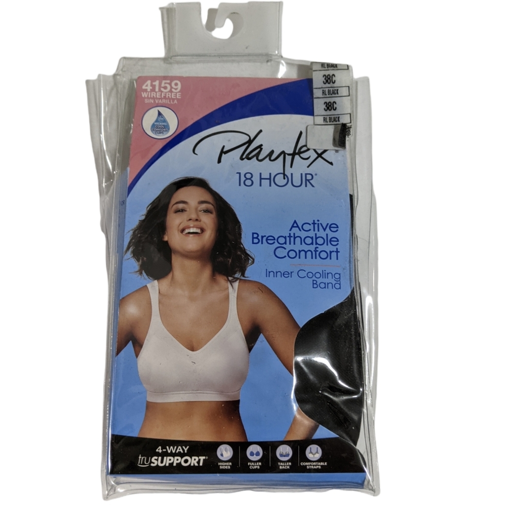 Playtex | 4159 Wirefree 18 hour bra 38C